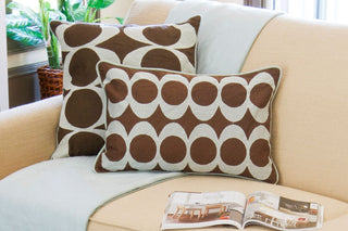 Surya Decorative Pillows P-0180 Dark Brown main image