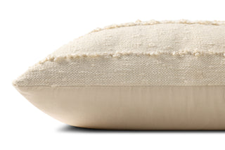 Loloi II Pillow PLL0191 Ivory Corner Image