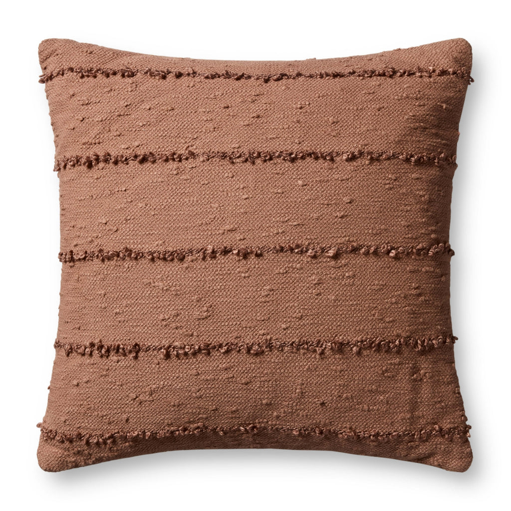 Loloi Pillows PLL0191 Rustic Brown main image