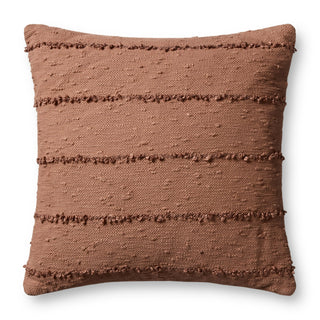 Loloi Pillows PLL0191 Rustic Brown main image