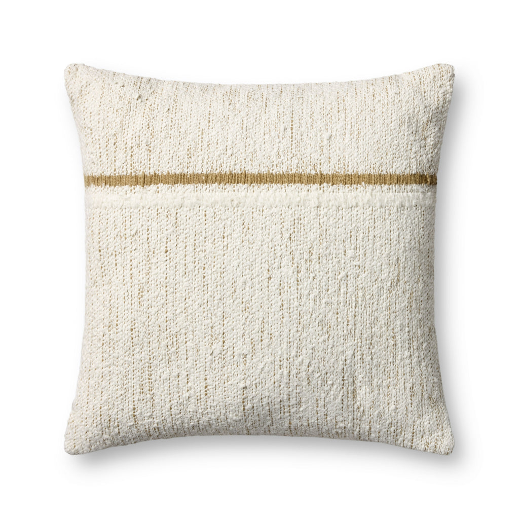 Loloi II Pillow PLL0192 Ivory / Gold main image