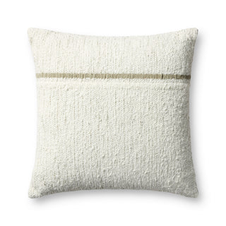 Loloi Pillows PLL0192 Ivory / Moss Main Image