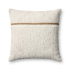 Loloi Pillows PLL0192 Ivory / Rustic Brown main image