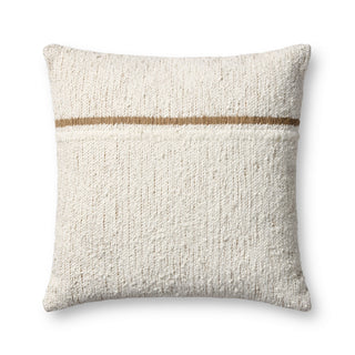 Loloi Pillows PLL0192 Ivory / Rustic Brown main image