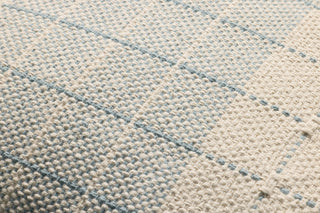 Loloi II Pillow PLL0193 Blue / Natural Closeup Image