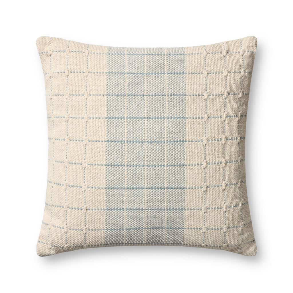 Loloi II Pillow PLL0193 Blue / Natural main image