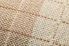 Loloi II Pillow PLL0193 Natural / Rust Closeup Image