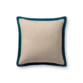 Loloi Pillows PLL0197 Natural / Blue Main Image