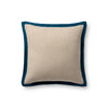 Loloi Pillow PLL0197 Natural / Blue main image