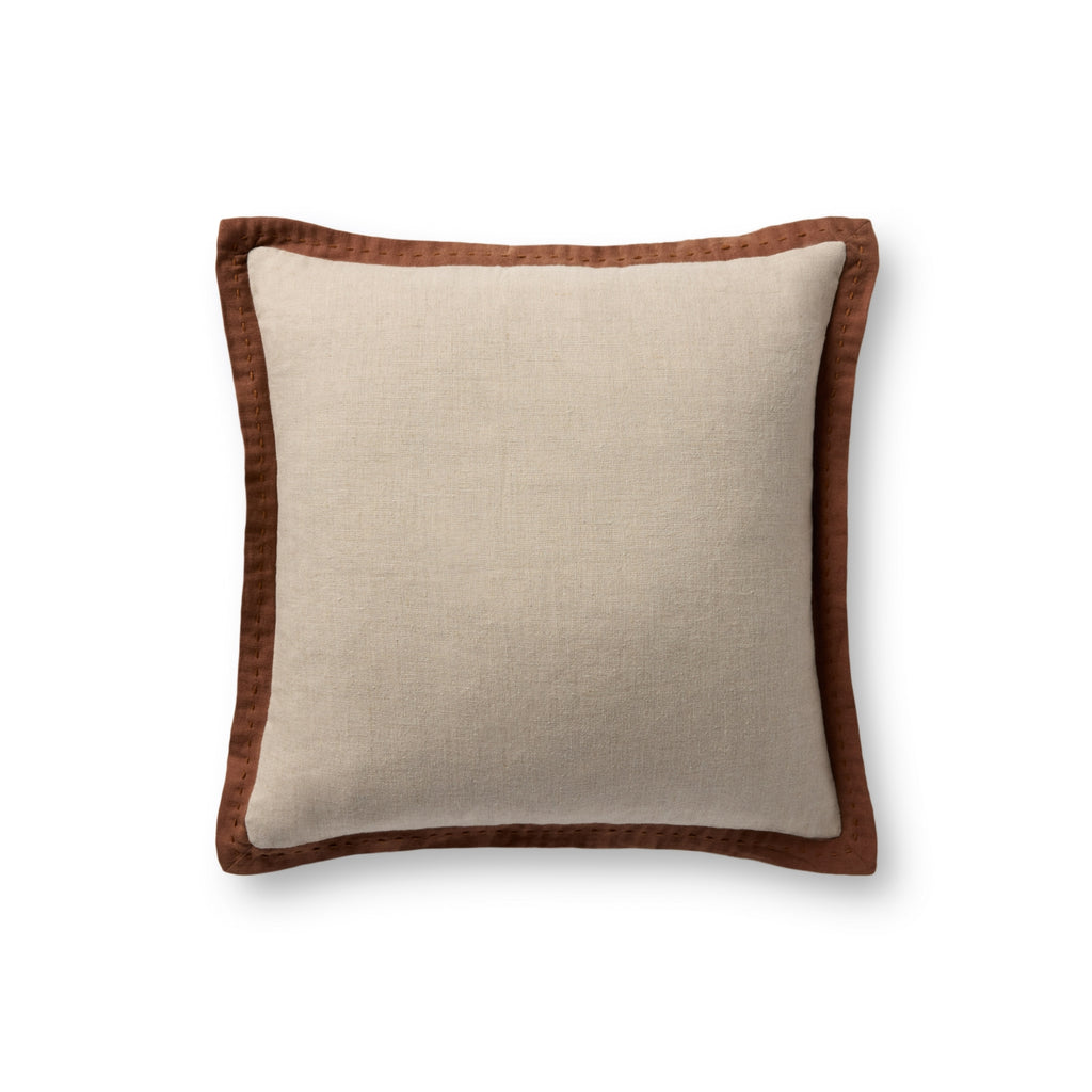 Loloi Pillows PLL0197 Natural / Brown main image