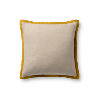 Loloi Pillow PLL0197 Natural / Mustard main image