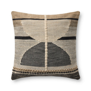 Loloi Pillows PLL0186 Black / Ivory Main Image