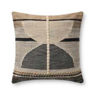 Loloi Pillows PLL0186 Black / Ivory main image