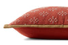 Loloi Pillow PLL0190 Red Corner Image