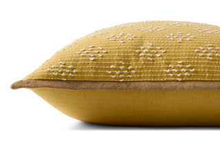 Loloi Pillow PLL0190 Yellow Corner Image