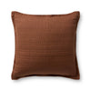 Loloi Pillow PLL0195 Brown main image