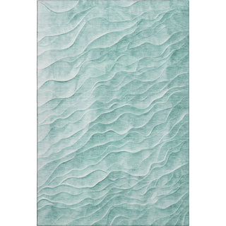 Dalyn Pacifica PA1 Aqua Machine Washable Area Rug main image
