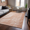 Dalyn Pacifica PA1 Coral Machine Washable Area Rug Lifestyle Image Feature
