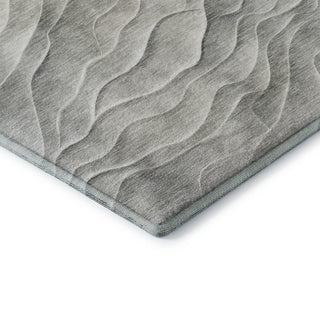 Dalyn Pacifica PA1 Taupe Machine Washable Area Rug Corner Image