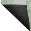Dalyn Pacifica PA10 Seafoam Machine Washable Area Rug Backing Image
