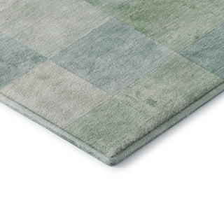 Dalyn Pacifica PA10 Seafoam Machine Washable Area Rug Corner Image