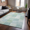 Dalyn Pacifica PA10 Seafoam Machine Washable Area Rug Lifestyle Image Feature
