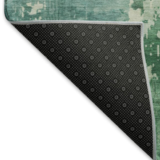 Dalyn Pacifica PA11 Emerald Machine Washable Area Rug Backing Image