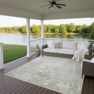 Dalyn Pacifica PA11 Linen Machine Washable Area Rug Outdoor Lifestyle Image Feature