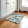 Dalyn Pacifica PA12 Seafoam Machine Washable Area Rug Scatter Lifestyle Image Feature