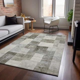 Dalyn Pacifica PA12 Taupe Machine Washable Area Rug Lifestyle Image Feature