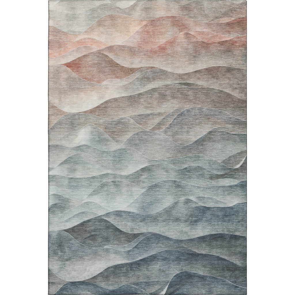Dalyn Pacifica PA2 Teal Machine Washable Area Rug main image