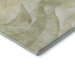 Dalyn Pacifica PA3 Aloe Machine Washable Area Rug Corner Image