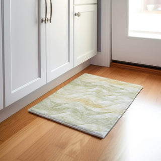 Dalyn Pacifica PA3 Aloe Machine Washable Area Rug Scatter Lifestyle Image Feature