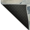 Dalyn Pacifica PA3 Blue Machine Washable Area Rug Backing Image