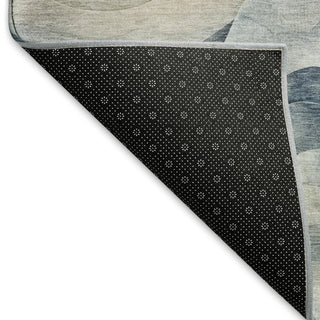 Dalyn Pacifica PA3 Blue Machine Washable Area Rug Backing Image