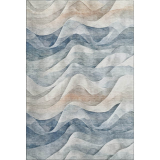 Dalyn Pacifica PA3 Blue Machine Washable Area Rug main image