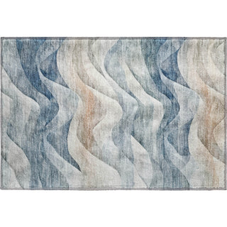 Dalyn Pacifica PA3 Blue Machine Washable Area Rug Scatter Main Image
