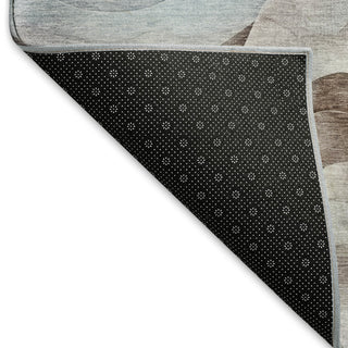 Dalyn Pacifica PA3 Mocha Machine Washable Area Rug Backing Image
