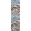 Dalyn Pacifica PA3 Mocha Machine Washable Area Rug Runner Main Image