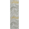 Dalyn Pacifica PA3 Silver Machine Washable Area Rug Runner Main Image