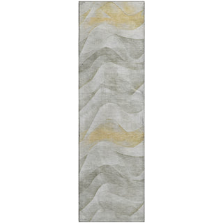 Dalyn Pacifica PA3 Silver Machine Washable Area Rug Runner Main Image