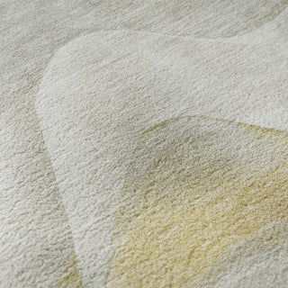 Dalyn Pacifica PA3 Silver Machine Washable Area Rug Swatch Image