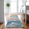 Dalyn Pacifica PA3 Teal Machine Washable Area Rug Runner Lifestyle Image Feature