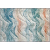 Dalyn Pacifica PA3 Teal Machine Washable Area Rug Scatter Main Image