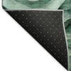 Dalyn Pacifica PA4 Teal Machine Washable Area Rug Backing Image