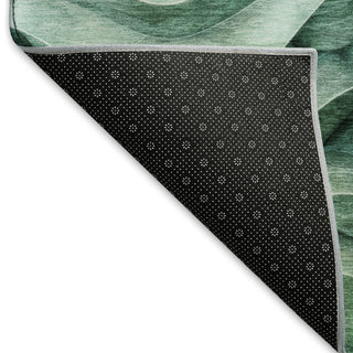 Dalyn Pacifica PA4 Teal Machine Washable Area Rug Backing Image