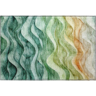 Dalyn Pacifica PA4 Teal Machine Washable Area Rug Scatter Main Image