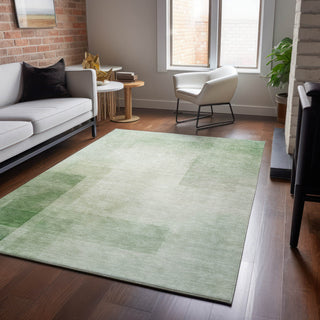Dalyn Pacifica PA5 Aloe Machine Washable Area Rug Lifestyle Image Feature