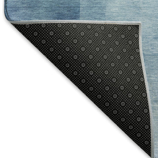 Dalyn Pacifica PA5 Blue Machine Washable Area Rug Backing Image