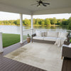 Dalyn Pacifica PA5 Khaki Machine Washable Area Rug Outdoor Lifestyle Image Feature